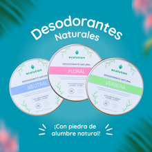 Cargar imagen en el visor de la galería, Pack x03 Desodorantes Naturales