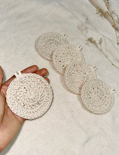 Cargar imagen en el visor de la galería, Pack de EcoPads reutilizables X5 - Algodón Orgánico