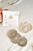 Cargar imagen en el visor de la galería, Pack de EcoPads reutilizables X5 - Algodón Orgánico