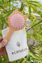 Cargar imagen en el visor de la galería, Cepillo de bambú - Pequeño Gato Aventura