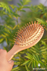 Cepillo de bambú - Ovalado