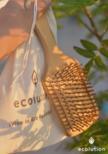 Cargar imagen en el visor de la galería, Cepillo de bambú - Cuadrado Grande