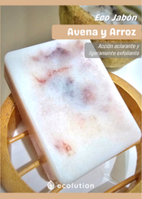 Cargar imagen en el visor de la galería, Eco Jabón Facial - Avena y Arroz