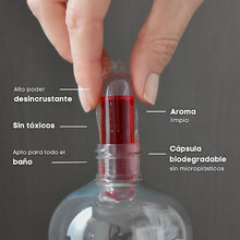 Cargar imagen en el visor de la galería, Kit Limpiador de Baño Desincrustante (1 Botella + 2 Recargas)