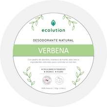 Cargar imagen en el visor de la galería, Desodorante Natural VERBENA