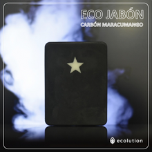 Cargar imagen en el visor de la galería, Eco Jabón Facial - Carbón Maracumango