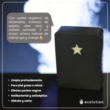 Cargar imagen en el visor de la galería, Eco Jabón Facial - Carbón Maracumango