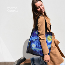 Cargar imagen en el visor de la galería, Bolsa Plegable - Noche Estrellada