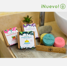 Cargar imagen en el visor de la galería, Kit Trío: 1 Shampoonera + 3 Barritas a elección