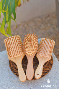 Cepillo de bambú - Ovalado