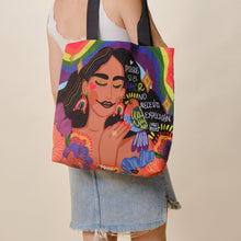 Cargar imagen en el visor de la galería, Bolsa Plegable - Folkanica – Amor Sin Explicaciones
