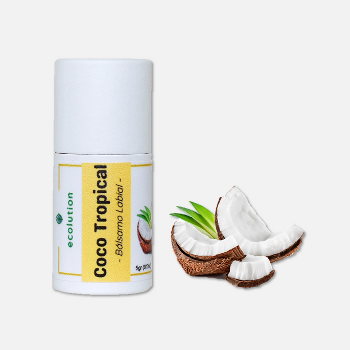 Bálsamo Labial Natural - Coco Tropical