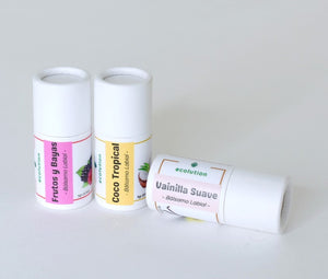 Bálsamo Labial Natural - Coco Tropical