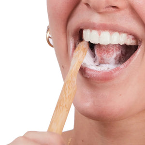 Pasta dental sólida masticable - Menta y Carbón Activado