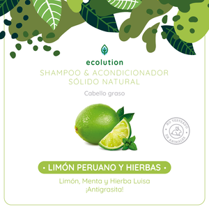 Shampoo Limón Peruano - Menta