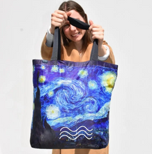 Cargar imagen en el visor de la galería, Bolsa Plegable - Noche Estrellada
