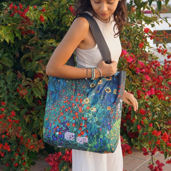 Bolsa Plegable - Jardín de Flores